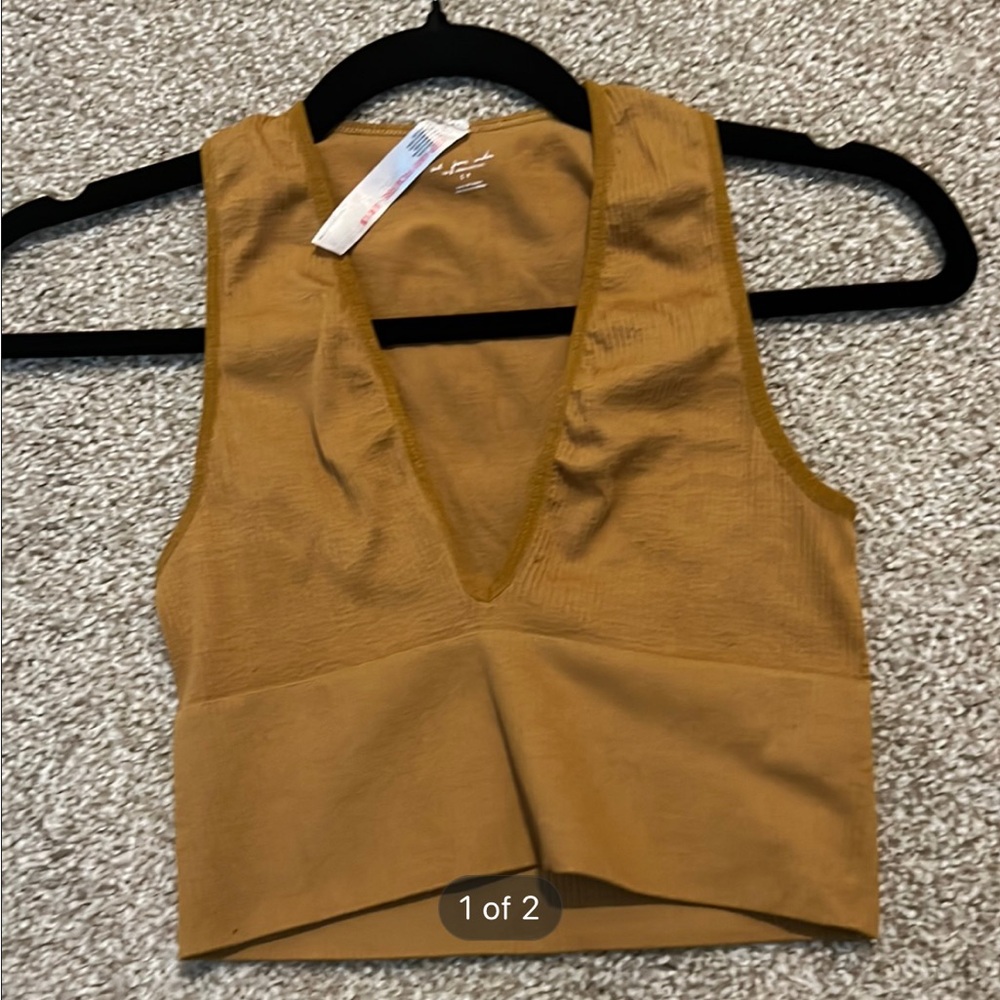 Out from under cropped top bra